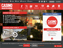 Tablet Screenshot of casinosalies.com